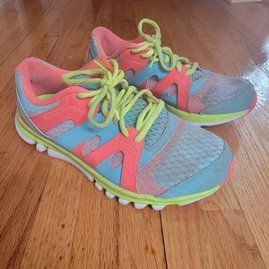 Colorful Bright Reebok Sneakers Size 7